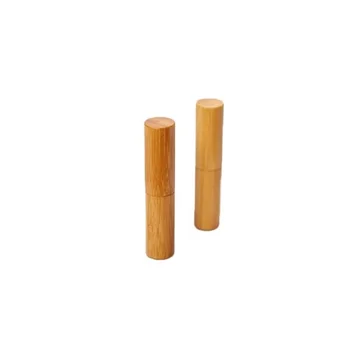 Высококачественный Бамбуковый 12,1 мм пластиковый тюбик для губной помады 20 шт./лот