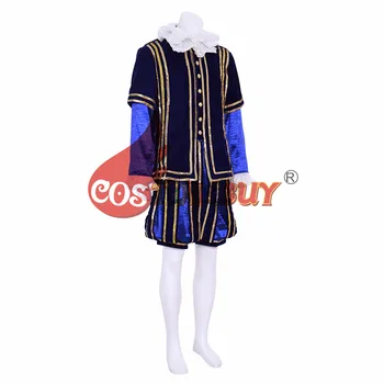 Купить костюм принца Викторианской эпохи в стиле Тюдоров, Ренессанс, средневековый костюм художника Эпохи Тюдоров Елизаветы, Мужской костюм на заказ 4