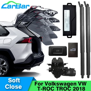 Умный Электрический Подъемник Багажника Carbar Для Volkswagen VW T-ROC TROC 2018 Автоматическое Открывание Багажника Автомобильный Лифт Доводчик Задней Двери