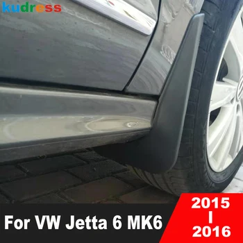Автомобильные Брызговики Для Volkswagen VW Jetta 6 Mk 6 2015 2016 Брызговик Брызговик Переднее Заднее Крыло Протектор Аксессуары