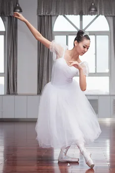 Балетная юбка-пачка для девочек, Пышное Белое Классическое Балетное платье, Балетные танцевальные костюмы для взрослых, профессиональная балетная пачка, Костюмы Лебединого озера 2