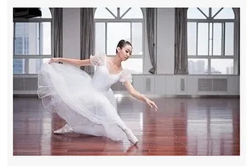 Балетная юбка-пачка для девочек, Пышное Белое Классическое Балетное платье, Балетные танцевальные костюмы для взрослых, профессиональная балетная пачка, Костюмы Лебединого озера 4