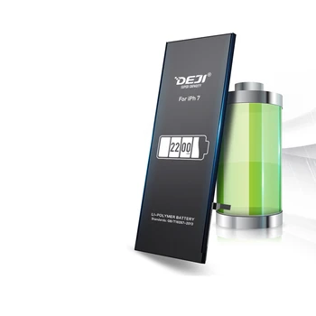 DEJI Оригинальный Литий-ионный Аккумулятор Высокой Емкости Для iPhone 7/7 Г, Настоящие Внутренние Аккумуляторы Емкостью 2200 мАч, Замена Бесплатным инструментом