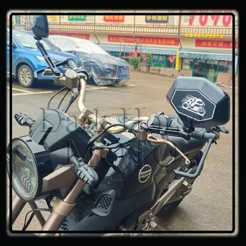 Мотоциклетное Зеркало заднего вида С Большим полем зрения, Сверхширокоугольный Модифицированный Отражатель ДЛЯ ZONTES ZT 125-G2 G2-125 155-G2 G2-155