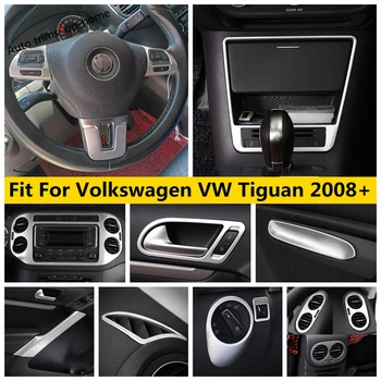 Рамка приборной панели/Ручка подлокотника/Головной фонарь/Отделка крышки рулевого колеса Аксессуары Для Volkswagen VW Tiguan MK1 2008-2015