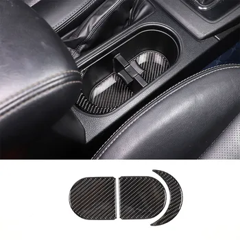 Для Subaru Forester 2013-2018, мягкое карбоновое волокно, слот для хранения центрального управления автомобилем, коврик, аксессуары для модификации интерьера