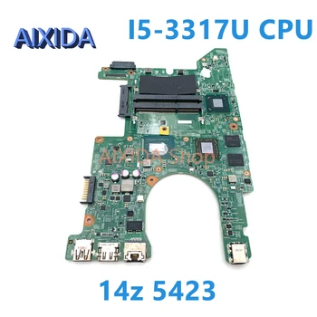 AIXIDA 0K76FX 067CG0 CN-067CG0 для DELL Inspiron 14z 5423 Материнская плата ноутбука HD7570M GPU I5-3317U CPU DDR3 Материнская плата полностью протестирована