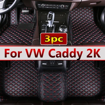 Автомобильные Коврики Для VW Volkswagen Caddy 2K 2015 ~ 2019 Водонепроницаемые Аксессуары Para Auto Автомобильные Коврики Tapetes Para Carro Автомобильные Аксессуары