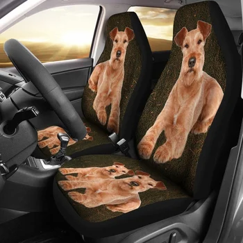 Чехлы для автомобильных сидений с рисунком собаки Ирландского терьера, автомобильные аксессуары, чехол для сидений