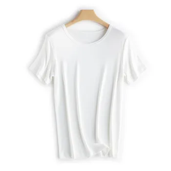 MRMT 2023, Фирменная новинка, женская модальная футболка с коротким рукавом, Круглый вырез, Корейская женская верхняя одежда, Свободный топ большого размера