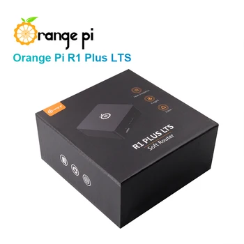 Плата Orange Pi R1 Plus LTS в черном металлическом корпусе 5
