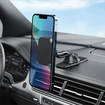 Магнитный автомобильный держатель подходит для Samsung Держатель мобильного телефона подставка Автоматическое вентиляционное отверстие Крепление на магните Поддержка GPS 1 шт.
