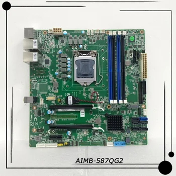 AIMB-587 для промышленной материнской платы Advantech Micro ATX Q470E 10th i3/i5/i7/i9-10900 LGA1200 AIMB-587QG2 AIMB-587QG2-00A1E