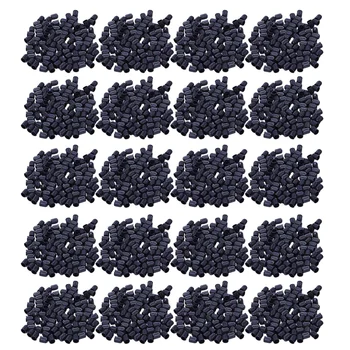 Набор из 2000 черных пластиковых сменных колпачков для клапанов. Легковые автомобили, грузовики, мотоциклы, квадроциклы. Колпачки для шин Schrader.