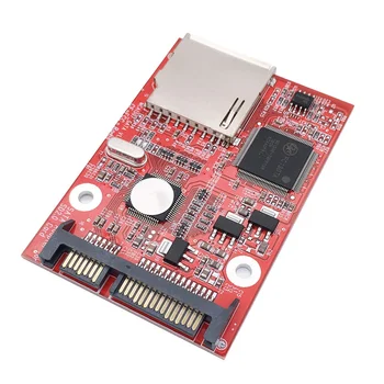 MMC SD SDHC 2.0 Высокоскоростной адаптер SATA-SD-карта, адаптер SD-карты на SATA, адаптер для жесткого диска с безопасным цифровым преобразованием