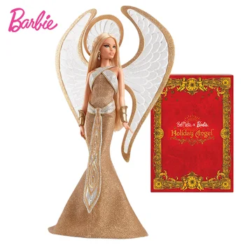 Оригинальная кукла Барби Bob Mackie Holiday Angel Collab, Коллекционная кукла Hcc00, подарок для девочки