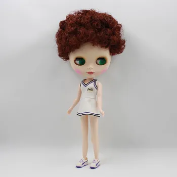 Стоимость бесплатной доставки Nude Blyth dolls DIY Short Curly PRO-24