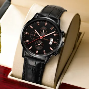 Модные водонепроницаемые мужские часы OCHSTIN, многофункциональные светящиеся часы пилотной серии, спортивный календарь на открытом воздухе, наручные часы AAA