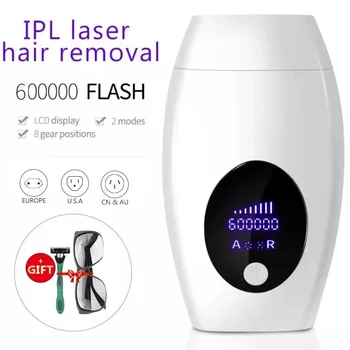 SAHE Лазерный Эпилятор Безболезненный Для Женщин Устройства для удаления волос домашнего использования Для тела Бикини IPL 500000 Импульсов флэш-депилятора