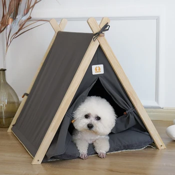 Дизайн палатки-гнезда для домашних животных в японском и корейском стиле, наполнитель для хижин, роскошные модели для собак и кошек