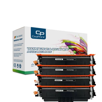 Картридж с тонером Civoprint 220A W2200A W2201A совместимый для HP Color LaserJet Pro 4202dn 4202dw 4202dwe 4302dw 4302dwe с чипом
