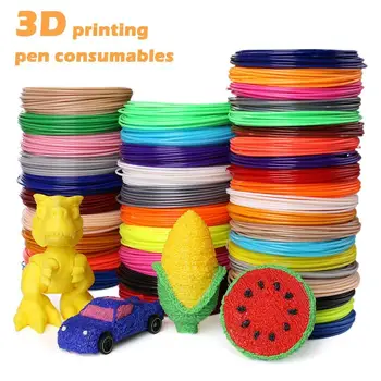 ABS PLA Plus Нить накаливания 5-метровый пластик для 3D-ручки Без загрязняющих материалов Заправка ручек для 3D-принтера Для детских игрушек на день рождения, подарков