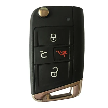 CN001086 3 + 1 Кнопка Дистанционного ключа Вторичного рынка Для Vw Golf Polo Touran Flip Key С FCC 5G0 959 752 BE 315mzh Keyless GO