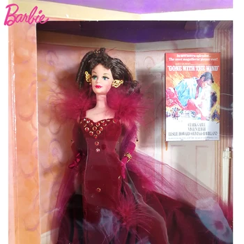 Оригинальная кукла Барби 90-х, Унесенные ветром, Скарлетт 1994, Бархатное платье, Вечные сокровища, Куклы, игрушки для девочек, Голливудские легенды