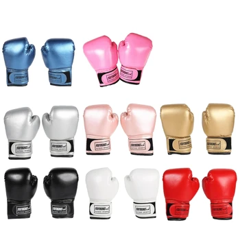 Боксерские перчатки, тренировочные перчатки, сумка для кикбоксинга в полусреднем весе, перчатки для мальчиков и девочек