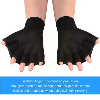 1 Пара Весел Для подводного плавания, перчатки с перепонками для плавания, Неопреновые перчатки для плавания U2W0