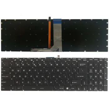 Новая клавиатура для ноутбука MSI MS-16P5 MS-16P6 MS-1675 MS-16K2 MS-16K4 RGB с английской подсветкой для США