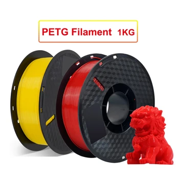 Высококачественная нить Накаливания 1 кг PETG PLA 1,75 мм 2,2 фунта Материал для 3D-принтера FDM, Разлагаемый Экологически чистый Пластик, Материал для 3D-печати PLA