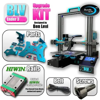 Не монтируется комплект для обновления 3D-принтера BLV Ender 3 с винтами для ремня Gates X и алюминиевыми пластинами, оригинальная линейная рейка Hiwin опционально