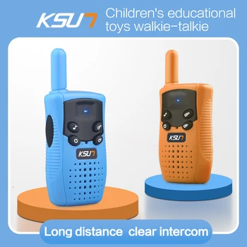 KSUN UT-008 Портативные Детские Рации, Детские Игрушки, Портативная Рация для Родителей и Детей, Обучающие Интерактивные Игрушки