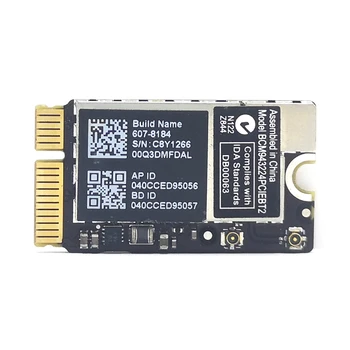 BCM943224PCIEBT2 Wifi Карта Беспроводная 600M 2,4 и 5G Wifi Bluetooth Для MAC OS Macbook AIR A1370 A1369 A1465 A1466 MC505 965 3