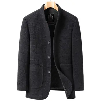 BATMO 2023 зимний шерстяной тренч для мужчин, мужские теплые куртки, толстое шерстяное пальто для мужчин, большие размеры L-7XL 2309