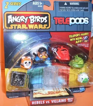 Hasbro Angry Birds Звездные войны Телеподы Rebel Vs. Злодеи Мульти упаковка кукольных подарков Игрушечная модель Аниме фигурки Коллекционируют украшения