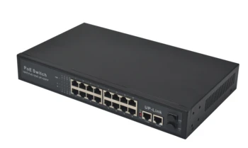 10/100 М 16-портовый сетевой коммутатор 48 В POE для IP-камер Hikviision Dahua