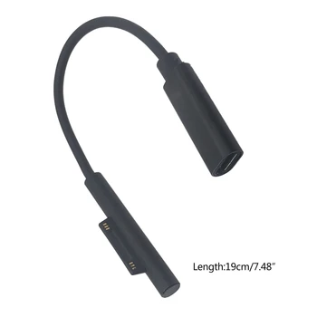 Зарядный кабель USB 3,1 Type C PD 15V Адаптер Зарядного устройства для Ноутбука Micro soft Surface Pro 7/6/5/4/3/GO/BOOK 5,9 дюйма 5