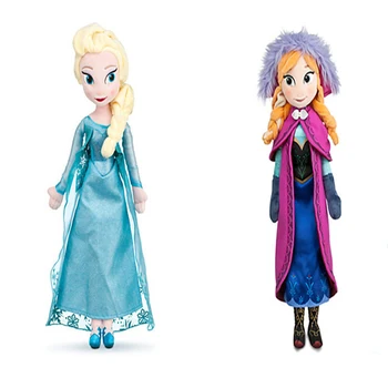 Disney 40 см Frozen2 Куклы принцессы Анны Эльзы, Снежная королева, игрушки Куклы Анны Эльзы, Мягкие замороженные плюшевые детские игрушки, Рождественские подарки