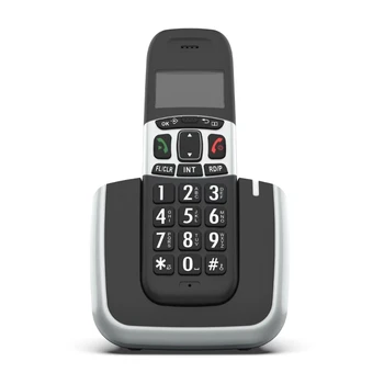 Стационарный телефонный Настольный телефон D1004 с функцией шумоподавления звука телефона CallerID