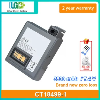 UGB Новый аккумулятор CT18499-1 для Zebra P4T CT18499-1 Аккумулятор 3800 мАч 7,4 В 0