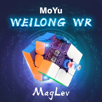 MOYU WeiLong WR M 2021 на магнитной подвеске 3X3x3 с магнитной левитацией moyu weilong wrm 2021 Lite Magic Speed Cube Профессиональные игрушки-непоседы