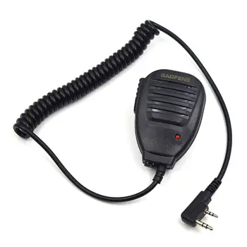 Оригинальный Радиодинамик Микрофон PTT для Портативной Двусторонней Радиосвязи Walkie Talkie UV-5R UV-5RE UV-5RA Plus UV-6R