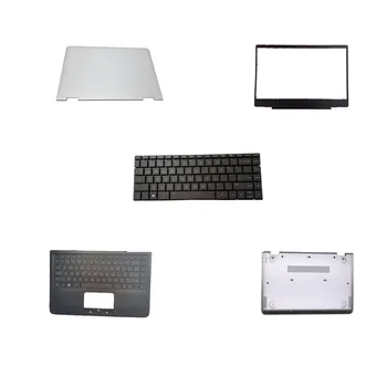 Клавиатура ноутбука Верхний Регистр Верхняя Задняя крышка ЖК-дисплея Нижняя Крышка Корпуса Для HP Chromebook 15-DE 15-de0000 Черный США