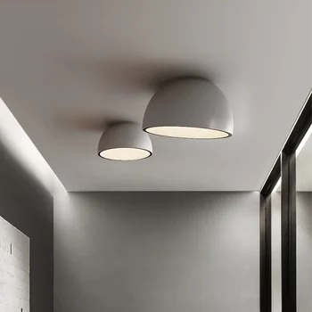 JJC Простой современный светильник, Роскошная лампа для спальни, 110 В-240 В, потолочный светильник с наклонным потолком, Умная энергосберегающая лампа для спальни