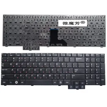 RU Для Samsung R519 NP-R519 R719 NP-R719 R618 R538 P580 P530 Черный С цифровой клавиатурой для ноутбука Русский