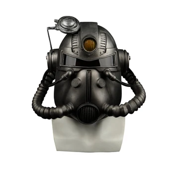 Игровой Шлем Power Armor, Носимый Шлем T-51, Косплей, Выпадающий Шлем ручной работы для взрослых, реквизит для Хэллоуина 0