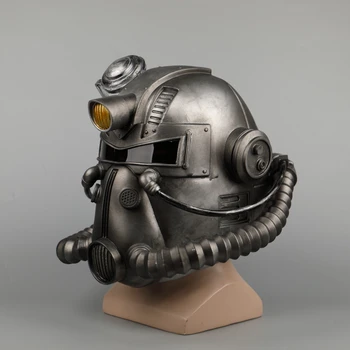 Игровой Шлем Power Armor, Носимый Шлем T-51, Косплей, Выпадающий Шлем ручной работы для взрослых, реквизит для Хэллоуина 2