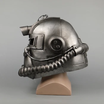 Игровой Шлем Power Armor, Носимый Шлем T-51, Косплей, Выпадающий Шлем ручной работы для взрослых, реквизит для Хэллоуина 3